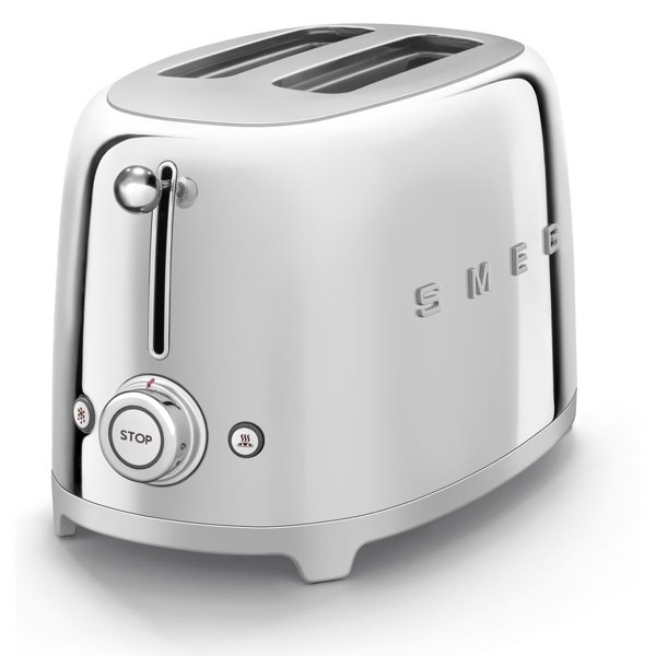 ტოსტერი Smeg TSF01SSEU, 950W, Toaster, Stainless Steel