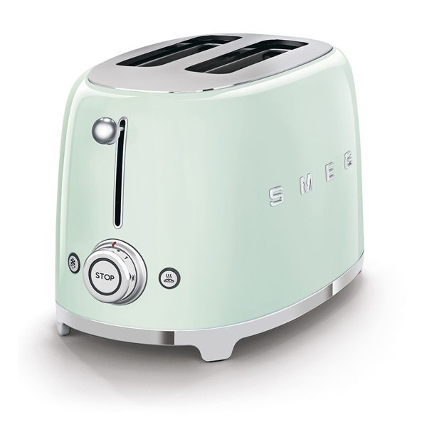 ტოსტერი Smeg TSF01PGEU, 950W, Toaster, Green