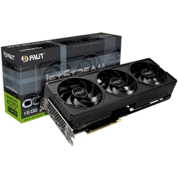 Palit NED47TSS19T2-1043J, Gaming RTX4070TI, 16GB, 256bit, HDMI, DP, Black/Silver