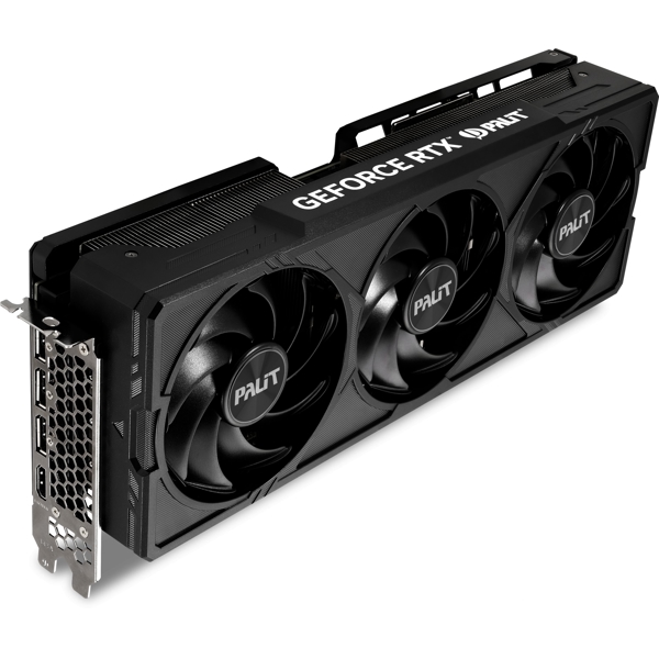 ვიდეო დაფა Palit NED47TSS19T2-1043J, Gaming RTX4070TI, 16GB, 256bit, HDMI, DP, Black/Silver