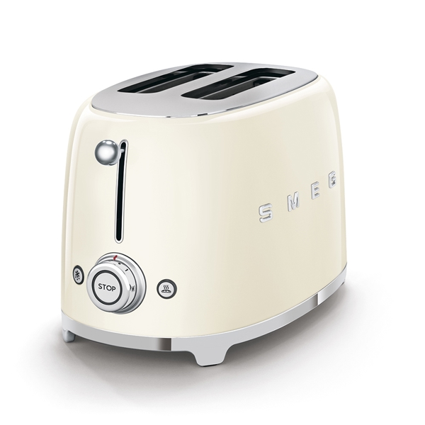 ტოსტერი Smeg TSF01CREU, 950W, Toaster, Beige