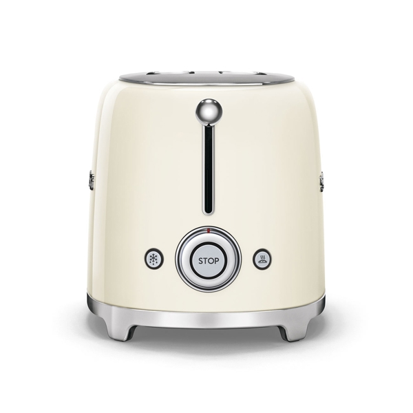 Smeg TSF01CREU, 950W, Toaster, Beige