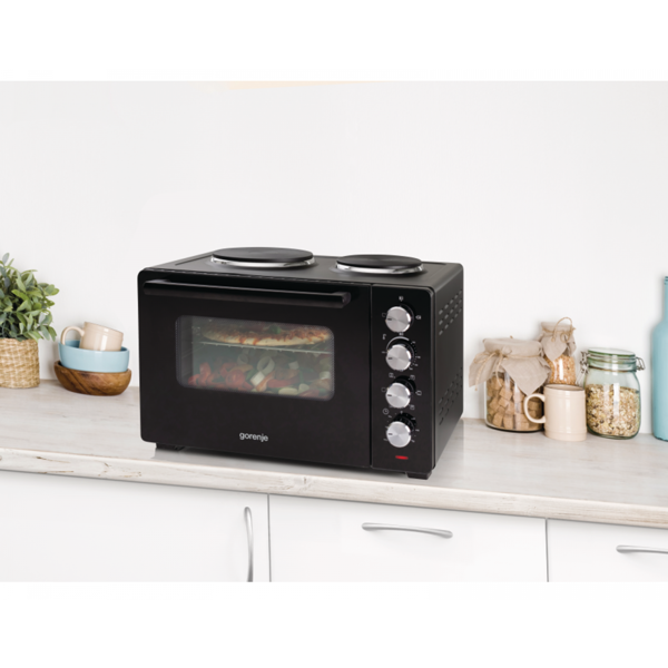 Gorenje OM30GBX, 1600W, 30L, Microwave Oven, Black