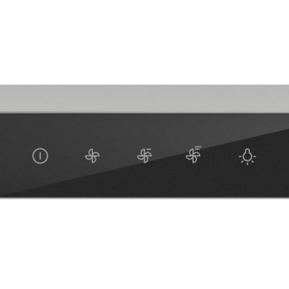 ჩასაშენებელი გამწოვი Gorenje TH64E3SGB, 350m³/h, Black/Silver