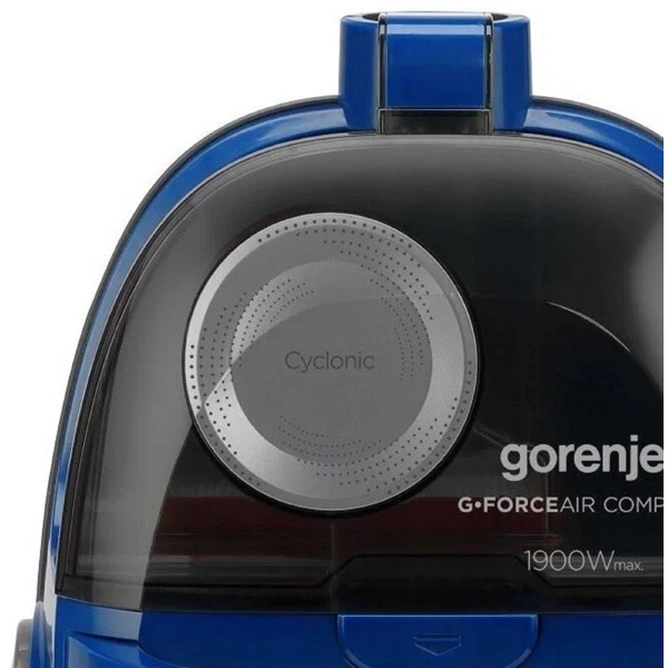 მტვერსასრუტი Gorenje VC1903GACBUCY, 1900W, 2.2L, Vacuum Cleaner, Blue