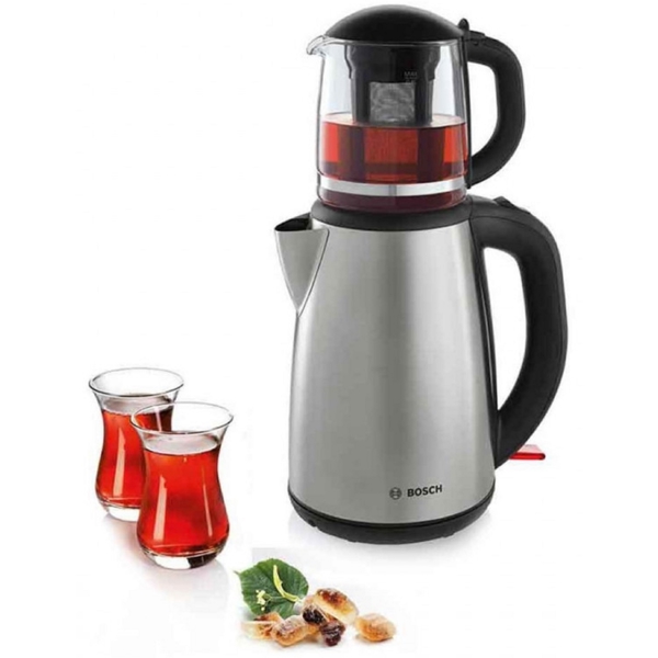 ჩაის აპარატი Bosch TTA5603, 1800W, 1.7L, Tea Maker, Silver