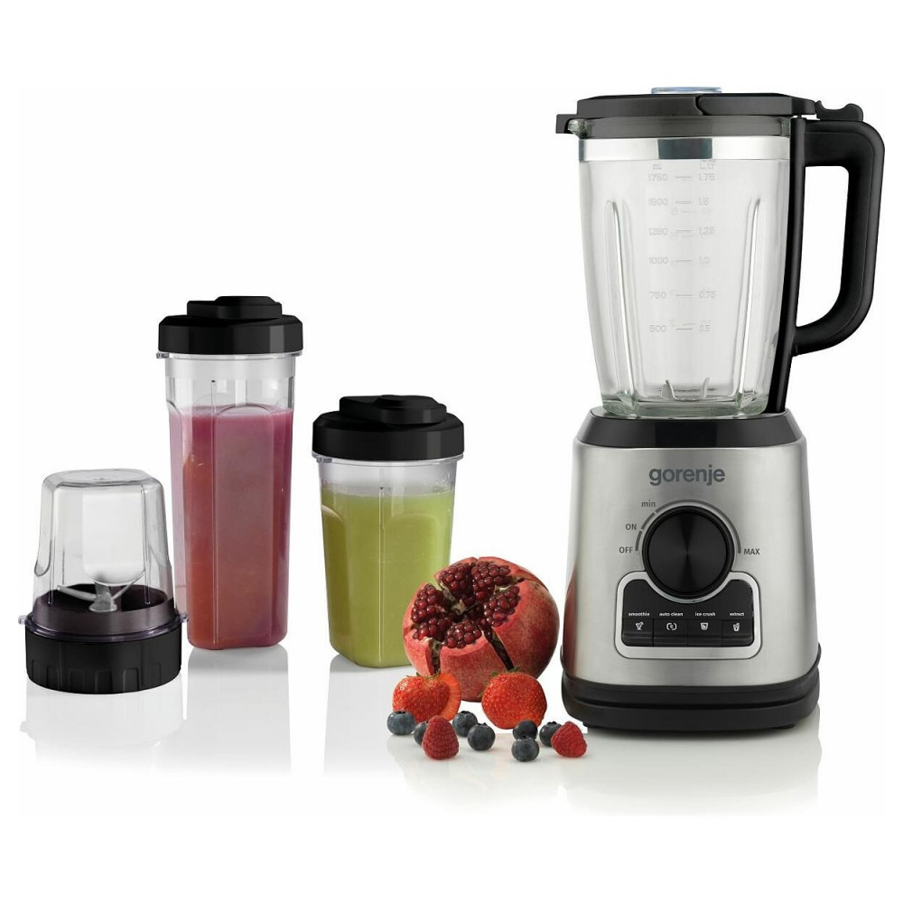 ბლენდერი Gorenje B1400BE, 1400W, 1.75L, Blender, Black/Silver