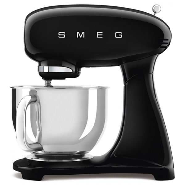Smeg SMF03BLEU, 800W, 4.8L, Food Processor, Black