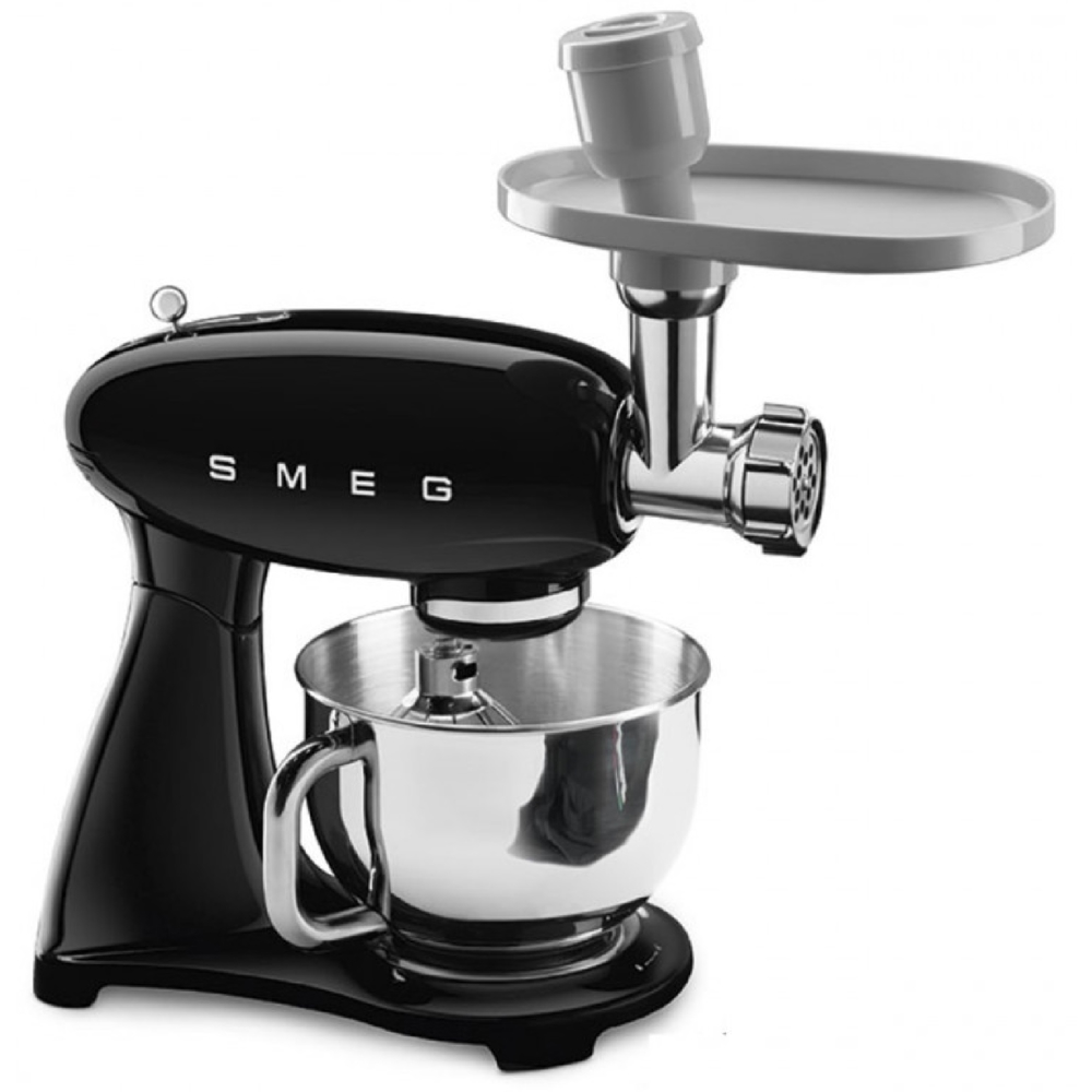 სამზარეულოს კომბაინი Smeg SMF03BLEU, 800W, 4.8L, Food Processor, Black