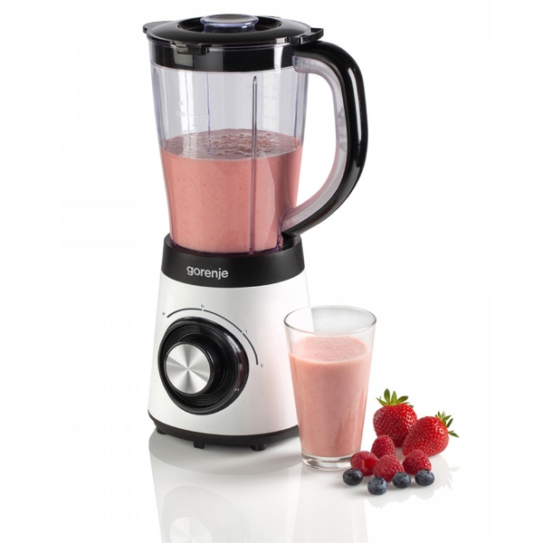 ბლენდერი Gorenje B501LBW, 500W, 1.5L, Blender, White/Black