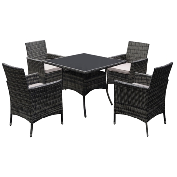 ბაღის ავეჯის ნაკრები OEM Hom-003_FLEXY, Garden Furniture Set, Brown