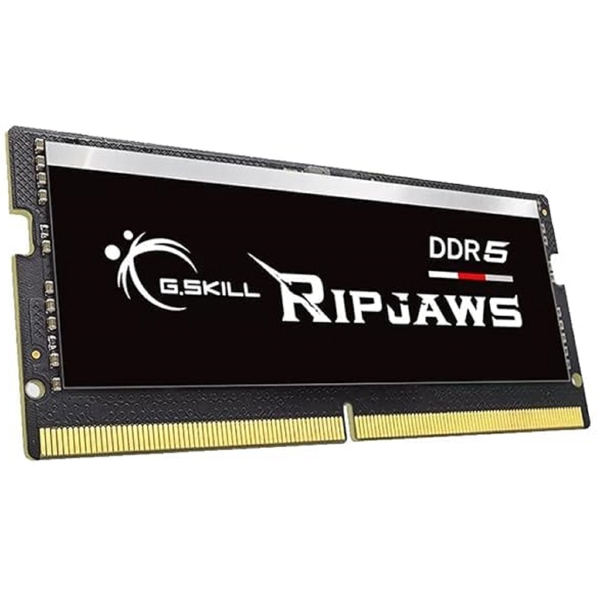 ოპერატიული მეხსიერება G.Skill F5-4800S4039A32GX1-RS Ripjaws, RAM 32GB, DDR5 SO-DIMM, 4800MHz