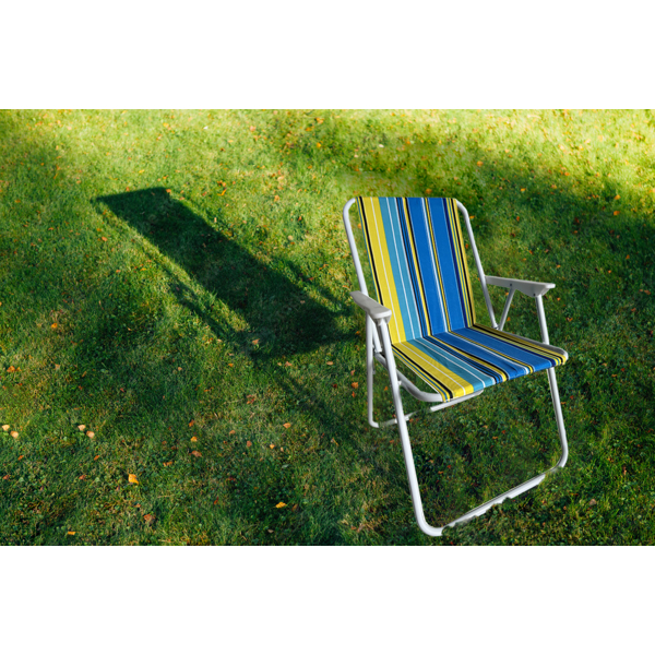 OEM VINTAGEBL, Folding Chair, Blue