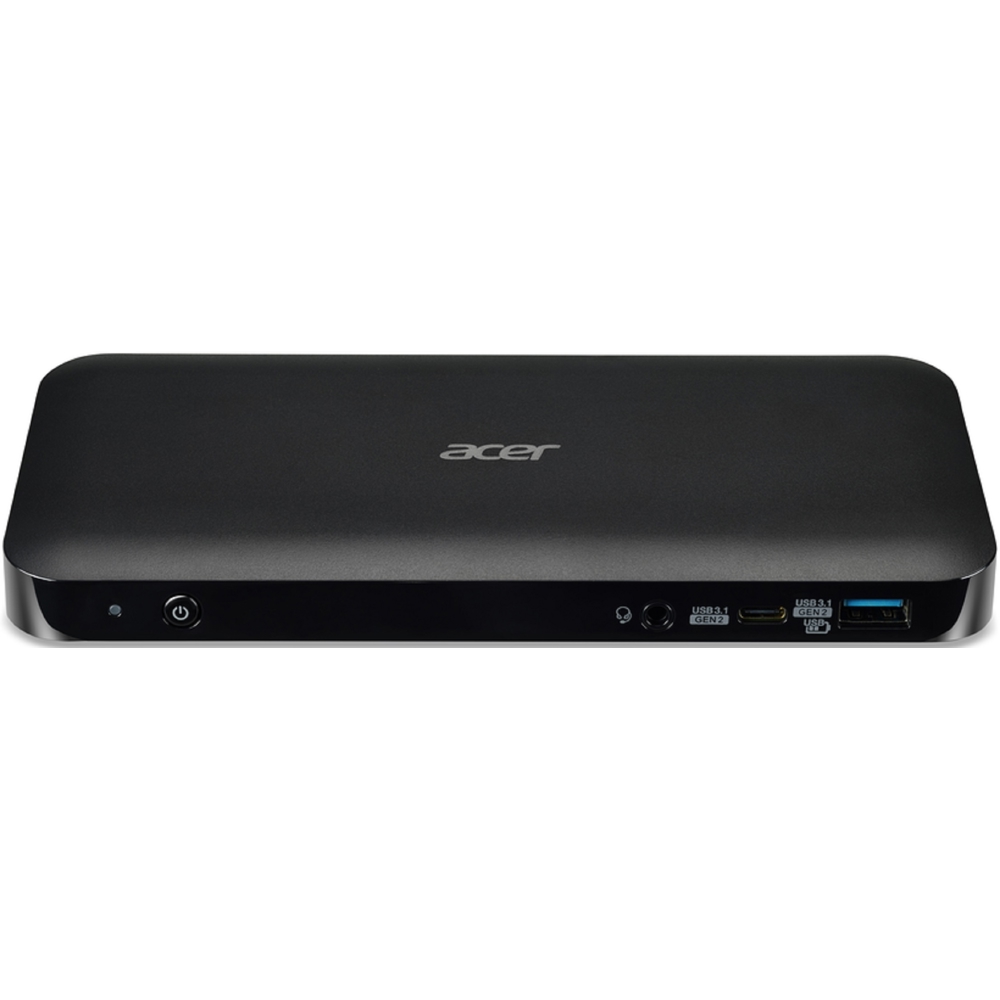 Acer GP.DCK11.003, Type-C Docking Station, 2xUSB-C, 3xUSB3.1, HDMI, 2xDP, RJ45, 3.5mm, Black