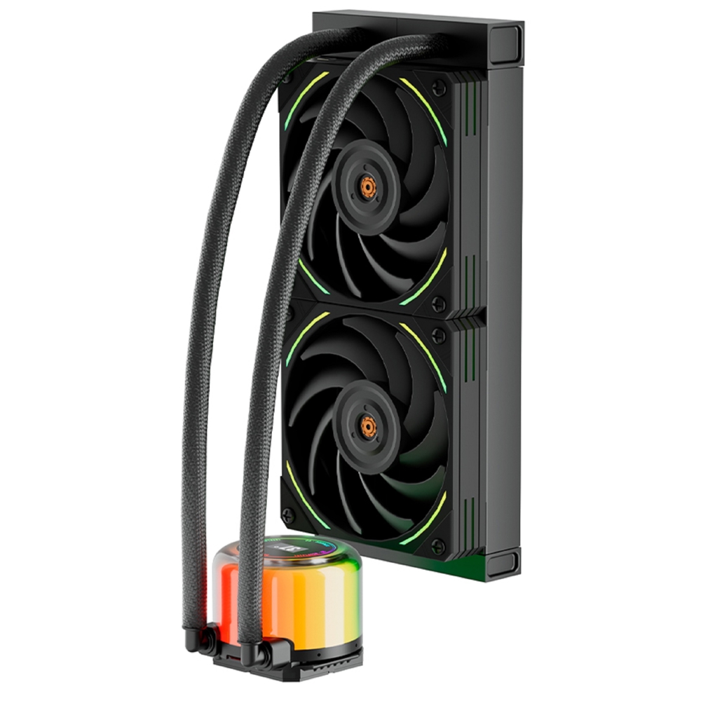 1STPlayer CC240-BK, 120mm, 2500RPM, Liquid Cooling, Black