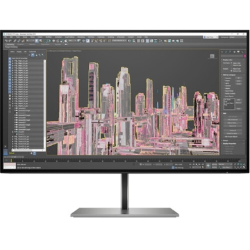 მონიტორი HP 1B9X2AA Z27u G3, 27", Monitor, QHD, IPS, HDMI, USB, USB-C, DP, LAN, Grey