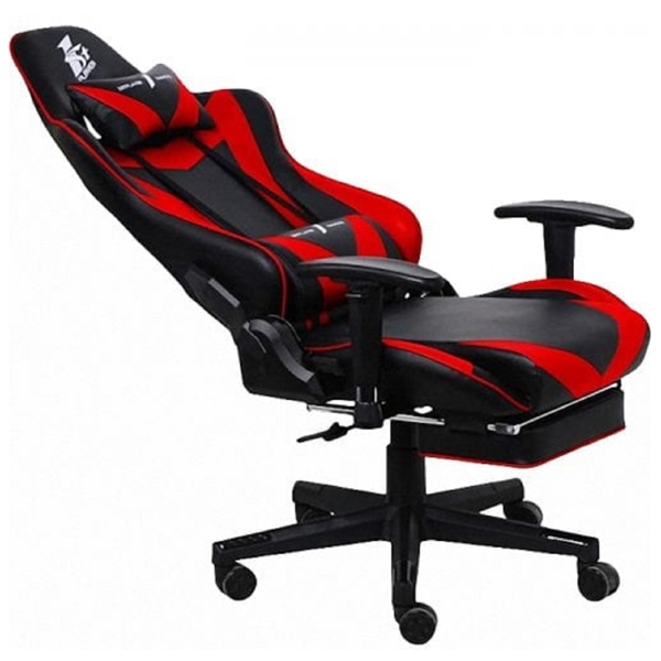 გეიმერული სავარძელი 1STPlayer FK3-BR, Gaming Chair, Black/Red