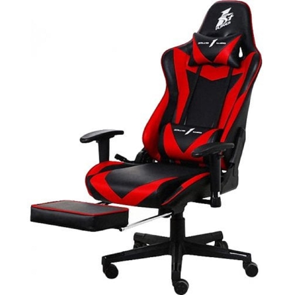 გეიმერული სავარძელი 1STPlayer FK3-BR, Gaming Chair, Black/Red