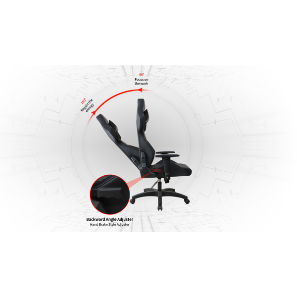 გეიმერული სავარძელი 1STPlayer WIN101 Gaming Chair, Black/Pink