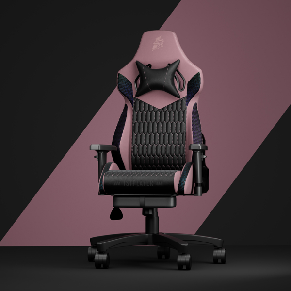 გეიმერული სავარძელი 1STPlayer WIN101 Gaming Chair, Black/Pink