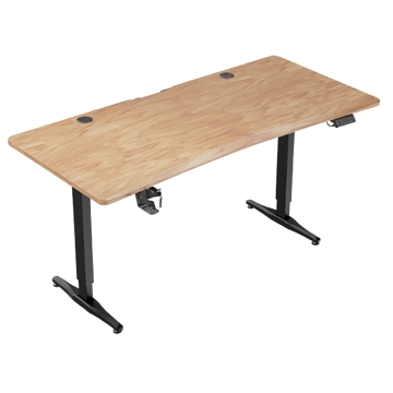 Gaming მაგიდა 1STPlayer MOTO-GT1675-BK, Gaming Desk, Burlywood