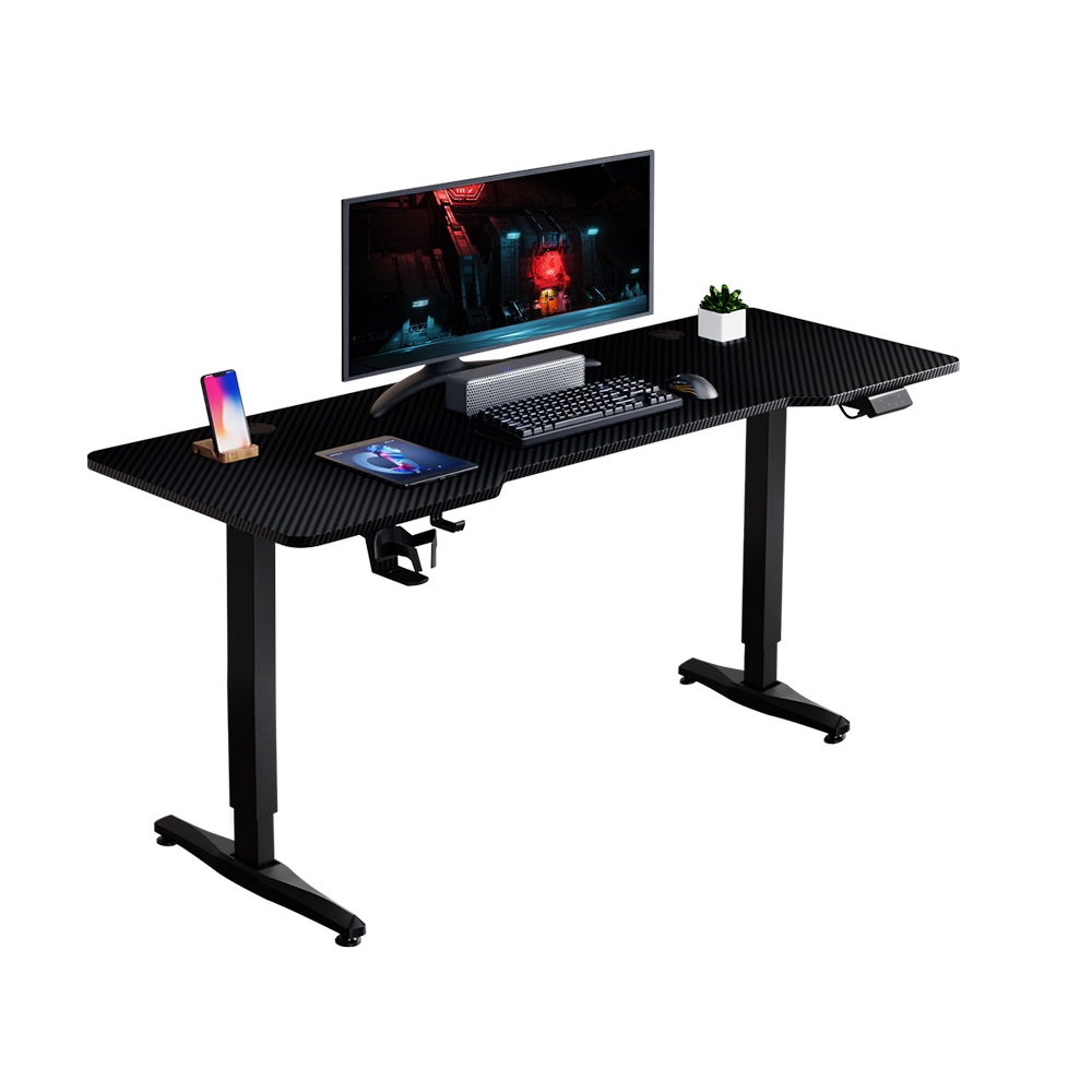 1STPlayer MOTO-E1460-BK, Gaming Desk, Black