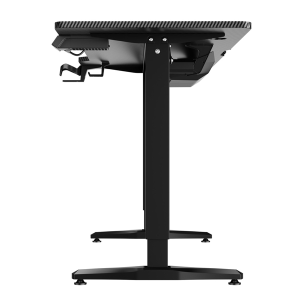 Gaming მაგიდა 1STPlayer MOTO-E1460-BK, Gaming Desk, Black