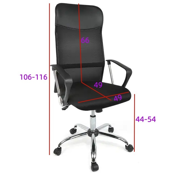 OEM HC-B17, Office Chair, Black