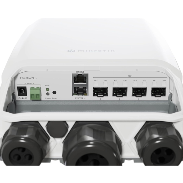 როუტერი MikroTik CRS305-1G-4S+OUT, FiberBox, White