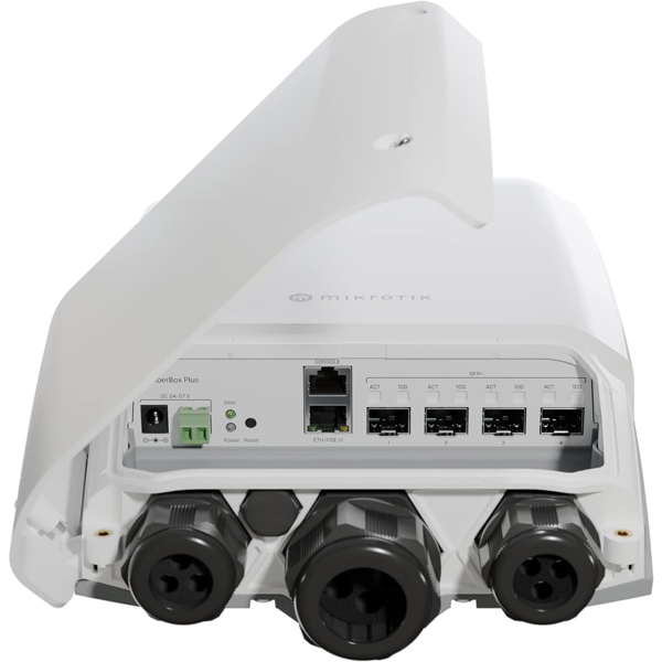 როუტერი MikroTik CRS305-1G-4S+OUT, FiberBox, White