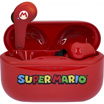 ყურსასმენი OTL SM0894 Super Mario, Earbuds, Wireless, Bluetooth, Red