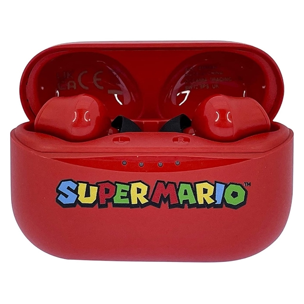 ყურსასმენი OTL SM0894 Super Mario, Earbuds, Wireless, Bluetooth, Red