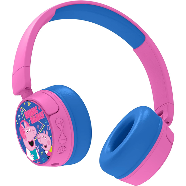 ყურსასმენი OTL PP0982 Peppa Pig Music Dance Kids, Wireless, Bluetooth, 3.5mm, Pink