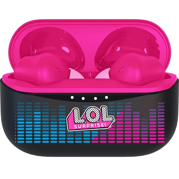 OTL LOL868 Lol Surprise, Earbuds, Wireless, Bluetooth, Black/Pink