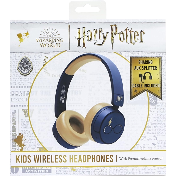 OTL HP0997 Harry Potter, Headset, Wireless, Bluetooth, Navy