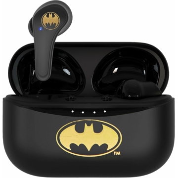 OTL DC0857 Batman, Earbuds, Wireless, Bluetooth, Black