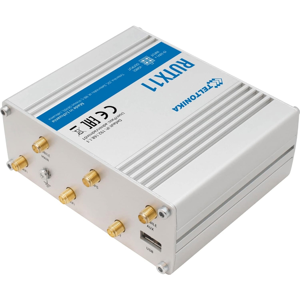 Teltonika RUTX11, 300Mbps, LTE Router, White