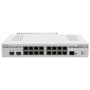 MikroTik CCR2004-16G-2S+PC, Router, White