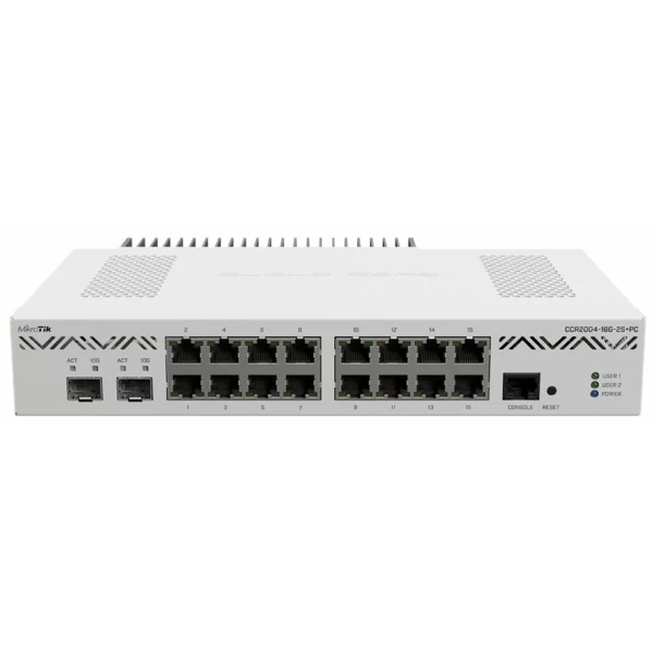 როუტერი MikroTik CCR2004-16G-2S+PC, Router, White