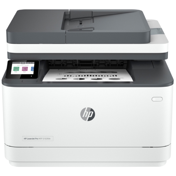 HP 3G631A LaserJet Pro 3103fdn, MFP, A4, USB, LAN, White/Grey