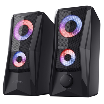 Trust GXT606B JAVV, 12W, USB, 3.5mm, Speaker, Black