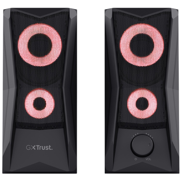 Trust GXT606B JAVV, 12W, USB, 3.5mm, Speaker, Black