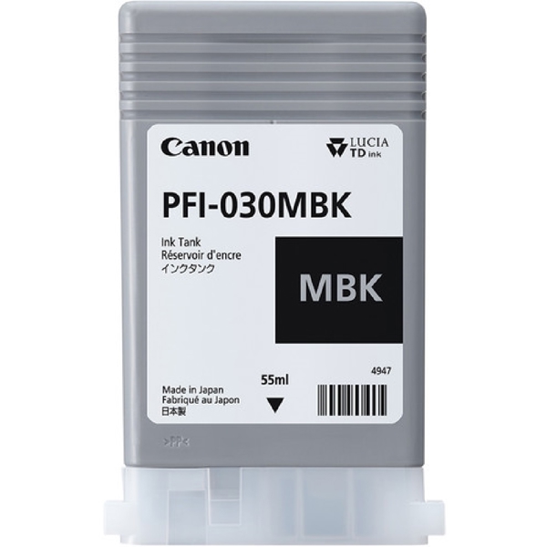 Canon 3488C001AA PFI-030, Ink Cartridge, Matte Black