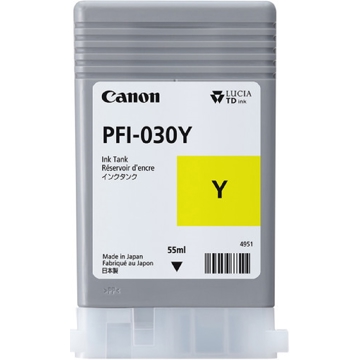 Canon 3492C001AA PFI-030, Ink Cartridge, Yellow