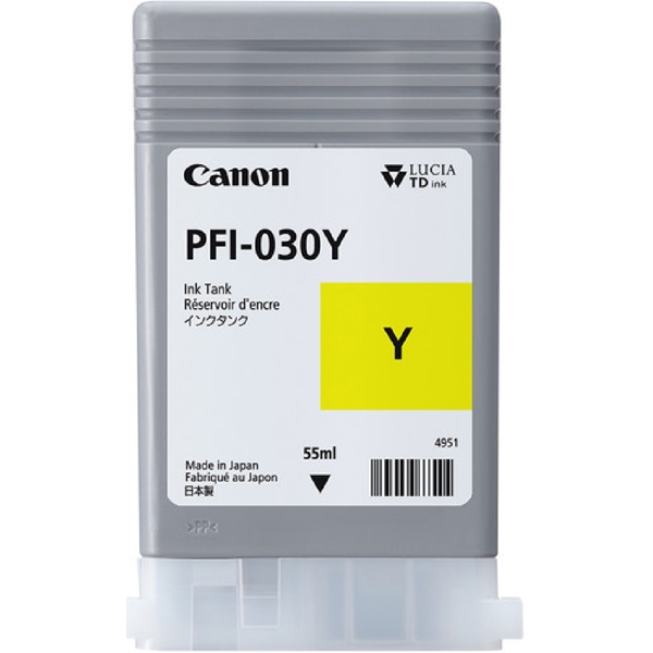 კარტრიჯი Canon 3492C001AA PFI-030, Ink Cartridge, Yellow