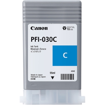 Canon 3490C001AA PFI-030, Ink Cartridge, Cyan