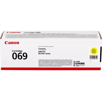 კარტრიჯი Canon 5091C002AA 069, Toner Cartridge, 1900P, Yellow