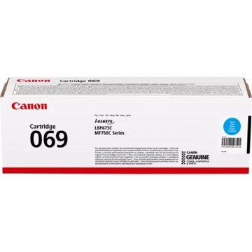 Canon 5093C002AA 069, Toner Cartridge, 1900P, Cyan