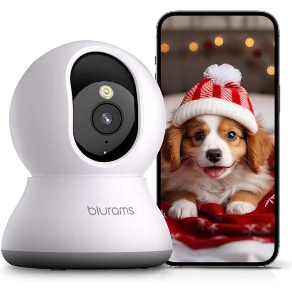 Blurams A31S Dome Flare, Indoor Pet Camera, White