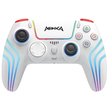 ჯოისტიკი Marvo GT-96, Controller For PS4/PS3/Windows/IOS/Android, Wireless, USB, White